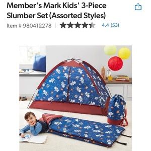 Brand New Kids’ 3-Piece Slumber Set, Space Theme
